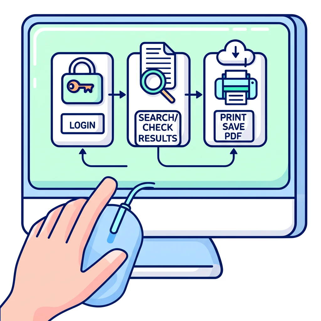 위택스 납부 결과 조회 화면 예시