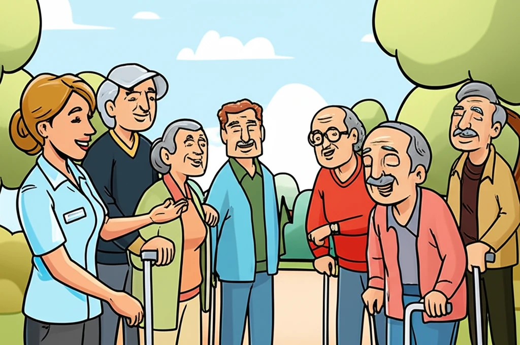 사회복지사 현장 활동 이미지