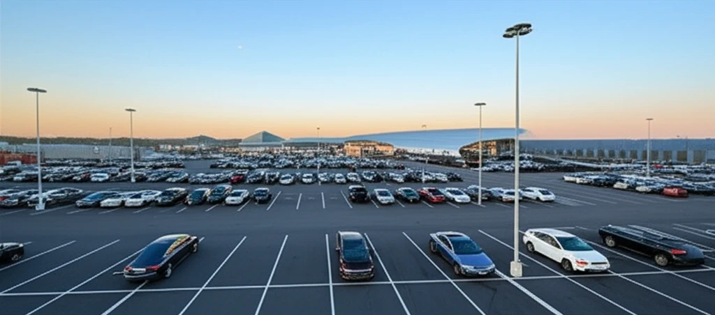 학여울역 공영주차장 전경