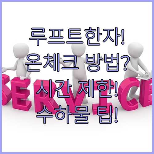 루프트한자 온라인 체크인 방법 | 시간부터 수하물 위탁까지